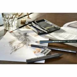 Faber-Castell Pitt 11 Piece Graphite Set -Deals Strokezy Store Faber CastellPitt11PieceGraphiteSet 2