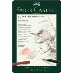 Faber-Castell Pitt 12 Piece Monochrome Set -Deals Strokezy Store Faber CastellPitt12PieceMonochromeSet 1