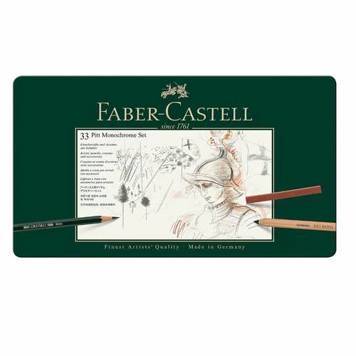 Faber-Castell Pitt 33 Piece Monochrome Set 4 Faber-Castell Pitt 33 Piece Monochrome Set - Image 2
