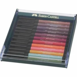 Faber-Castell Pitt Artist 12 Coloured Brush Pen Sets 10 Faber-Castell Pitt Artist 12 Coloured Brush Pen Sets -Deals Strokezy Store Faber CastellPittArtist12ColouredBrushPenSets 2