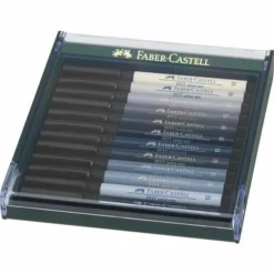 Faber-Castell Pitt Artist 12 Coloured Brush Pen Sets 11 Faber-Castell Pitt Artist 12 Coloured Brush Pen Sets -Deals Strokezy Store Faber CastellPittArtist12ColouredBrushPenSets 3