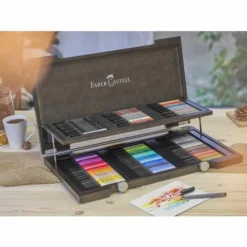 Faber-Castell Pitt Artist Brush Pen Wooden Box Set 10 Faber-Castell Pitt Artist Brush Pen Wooden Box Set -Deals Strokezy Store Faber CastellPittArtistBrushPenWoodenBoxSet 2