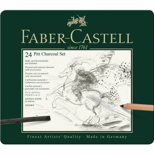 Faber-Castell Pitt Charcoal Set 4 Faber-Castell Pitt Charcoal Set - Image 2