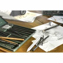 Faber-Castell Pitt Charcoal Set 9 Faber-Castell Pitt Charcoal Set -Deals Strokezy Store Faber CastellPittCharcoalSet 3