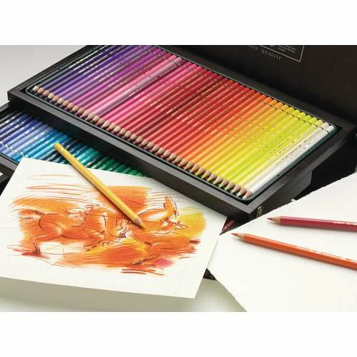 Faber-Castell Polychromos Artists' Colour Pencils Wooden Box Set 5 Faber-Castell Polychromos Artists' Colour Pencils Wooden Box Set - Image 3