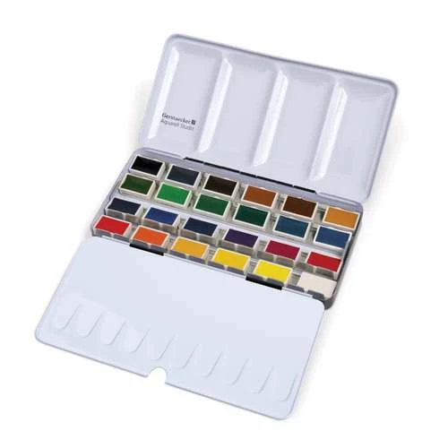 Gerstaecker Studio Watercolour Whole Pan Sets 3 Gerstaecker Studio Watercolour Whole Pan Sets