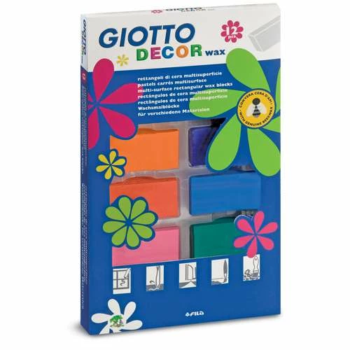 Giotto Decor Wax Crayon Set 3 Giotto Decor Wax Crayon Set