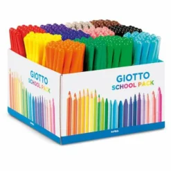 Giotto Turbo Maxi Fibre Pen School Set, 144 Pens 5 Giotto Turbo Maxi Fibre Pen School Set, 144 Pens -Deals Strokezy Store GiottoTurboMaxiFibrePenSchoolSet2C144Pens 1