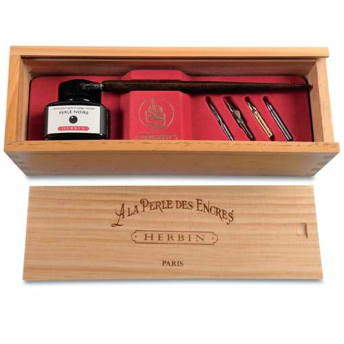 HERBIN | Calligraphy Gift Box – La Perle Noire 3 HERBIN | Calligraphy Gift Box – La Perle Noire