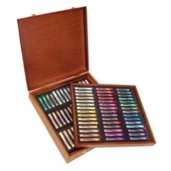 Jaxell Extra Fine Artists' Pastel Wooden Box Set