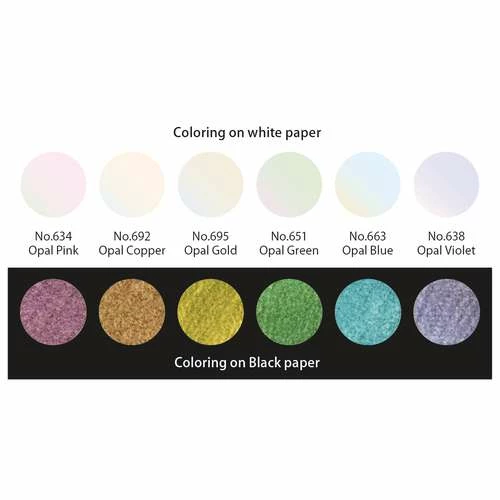 Kuretake Gansai Tambi "Opal Colors" Watercolour Set 4 Kuretake Gansai Tambi "Opal Colors" Watercolour Set - Image 2
