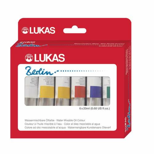 Lukas Berlin Water Mixable Oil Colour Sets 4 Lukas Berlin Water Mixable Oil Colour Sets - Image 2