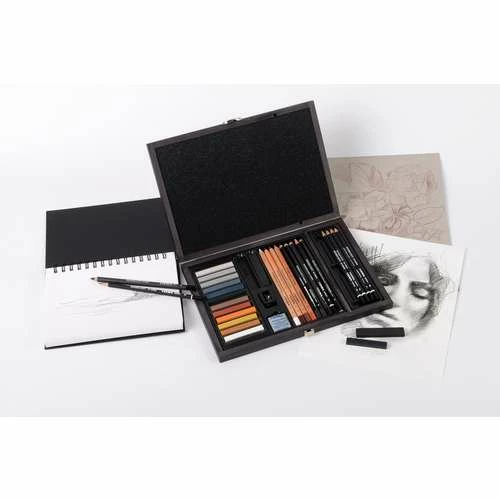 Lyra Rembrandt Monochrome 32 Piece Wooden Box Set 4 Lyra Rembrandt Monochrome 32 Piece Wooden Box Set - Image 2