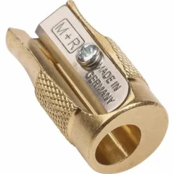 M+R Pollux Brass Sharpener -Deals Strokezy Store M2BRPolluxBrassSharpener 2