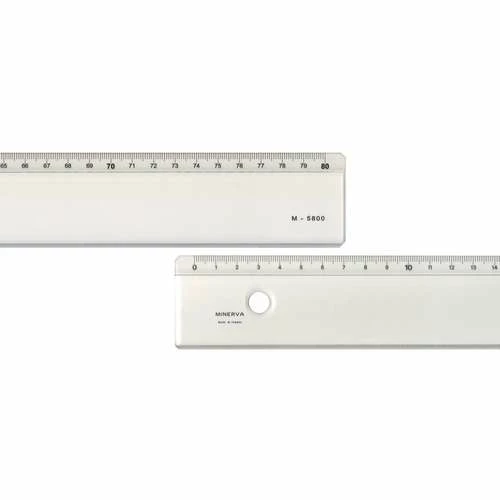 MINERVA | Plastic Ruler — 80cm 3 MINERVA | Plastic Ruler — 80cm