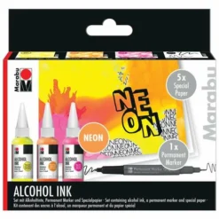 Marabu Alcohol Ink Set - Neon