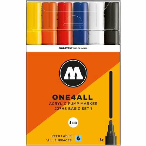 Molotow One4All 227HS Classic Marker Sets 4 Molotow One4All 227HS Classic Marker Sets - Image 2