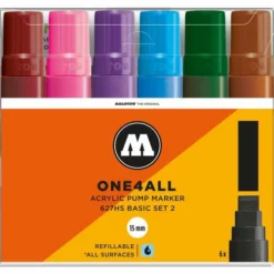 Molotow One4All Pumpmarker Basic Set 627HS