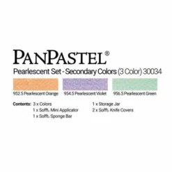 PANPASTEL® | Pearlescent Ultra Soft Pastels — 3 Pan Set -Deals Strokezy Store PANPASTELC2AE7CPearlescentUltraSoftPastelsE280943panset 1