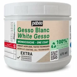 Pebeo Pébéo Studio Green Extra, White Acrylic Gesso 6 Pebeo Pébéo Studio Green Extra, White Acrylic Gesso -Deals Strokezy Store PC3A9bC3A9oStudioGreenExtra2CWhiteAcrylicGesso 1