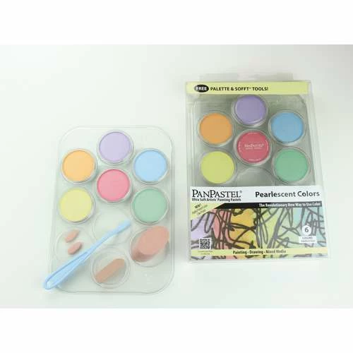 PanPastel Artists'Pearlescent Pastel Sets 3 PanPastel Artists'Pearlescent Pastel Sets