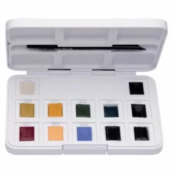 Royal Talens | Van Gogh Pocket Boxes — 12 Half Pans 12 Royal Talens | Van Gogh Pocket Boxes — 12 Half Pans -Deals Strokezy Store RoyalTalens7CvanGoghPocketBoxesE2809412halfpans 4