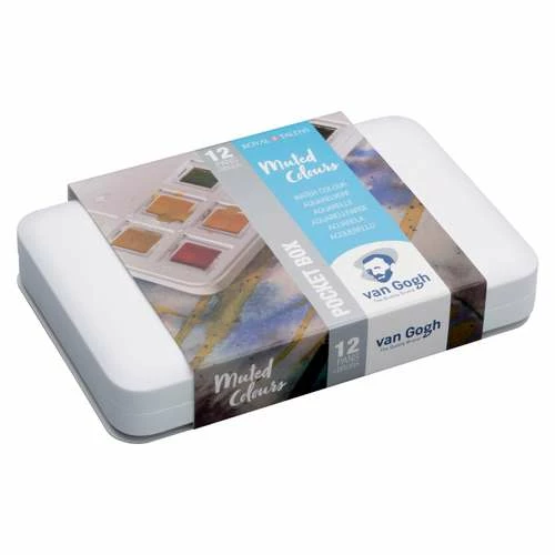 Royal Talens | Van Gogh Pocket Boxes — 12 Half Pans 3 Royal Talens | Van Gogh Pocket Boxes — 12 Half Pans