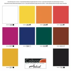 Royal Talens Cobra 10-Tube Water Mixable Oil Colour Set -Deals Strokezy Store RoyalTalensCobra10 TubeWaterMixableOilColourSet 3