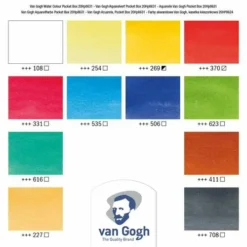 Royal Talens Van Gogh Pocket Watercolour Set -Deals Strokezy Store RoyalTalensVanGoghPocketWatercolourSet 5