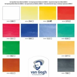 Royal Talens Van Gogh Watercolour Metal Box Sets -Deals Strokezy Store RoyalTalensVanGoghWatercolourMetalBoxSets 3