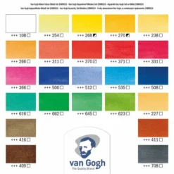 Royal Talens Van Gogh Watercolour Metal Box Sets -Deals Strokezy Store RoyalTalensVanGoghWatercolourMetalBoxSets 4