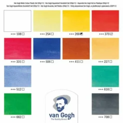 Royal Talens Van Gogh Watercolour Set - 12 X 10ml Tubes 10 Royal Talens Van Gogh Watercolour Set - 12 X 10ml Tubes -Deals Strokezy Store RoyalTalensVanGoghWatercolourSet 12x10mltubes 2