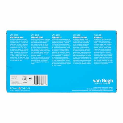 Royal Talens Van Gogh Watercolour Set - 12 X 10ml Tubes 6 Royal Talens Van Gogh Watercolour Set - 12 X 10ml Tubes - Image 4