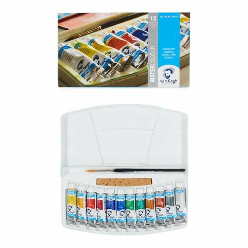 Royal Talens Van Gogh Watercolour Set - 12 X 10ml Tubes 3 Royal Talens Van Gogh Watercolour Set - 12 X 10ml Tubes