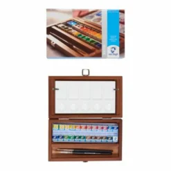 Royal Talens Van Gogh Watercolour Wooden Box Set 8 Royal Talens Van Gogh Watercolour Wooden Box Set -Deals Strokezy Store RoyalTalensVanGoghWatercolourWoodenBoxSet 1