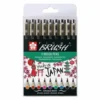 Sakura Pigma Brush Pen Set 2 Sakura Pigma Brush Pen Set -Deals Strokezy Store SakuraPigmaBrushPenSet