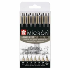 Sakura Pigma Micron 7 Piece Set