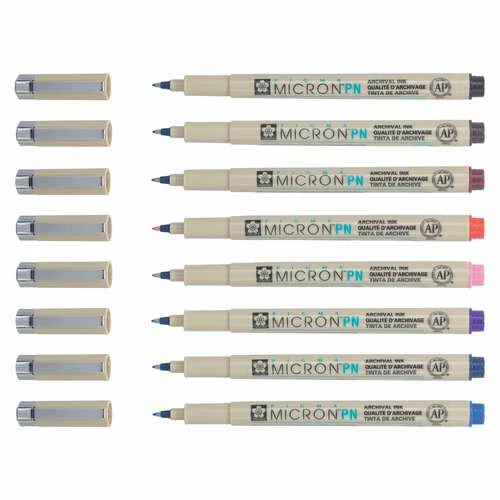 Sakura Pigma Micron PN Everyday Pen Set 4 Sakura Pigma Micron PN Everyday Pen Set - Image 2