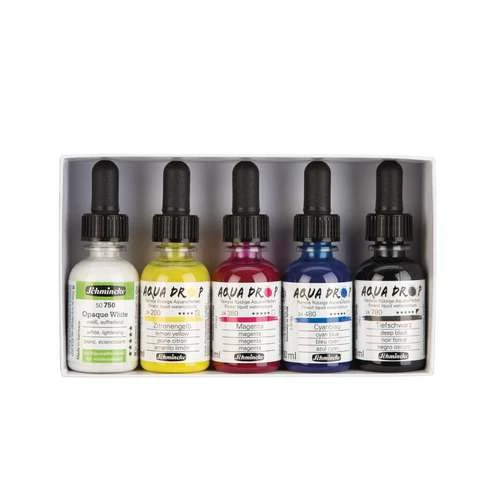 Schmincke | AQUA DROP® — 5 X 30 Ml Sets 8 Schmincke | AQUA DROP® — 5 X 30 Ml Sets - Image 6