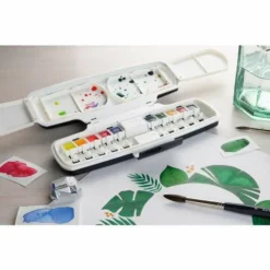 Schmincke | Akademie® Watercolour Set — 10 Half Pans -Deals Strokezy Store Schmincke7CAkademieC2AEWatercolourSetE2809410halfpans 4