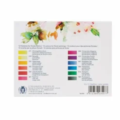Schmincke | HORADAM® Watercolour Floral Set — 12 X 1/2 Pans -Deals Strokezy Store Schmincke7CHORADAMC2AEWatercolourFloralSetE2809412x12F2pans 3