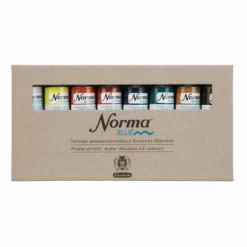 Schmincke Norma Blue Finest Water-Mixable Artist Oil Paint Set -Deals Strokezy Store SchminckeNormaBlueFinestWater MixableArtistOilPaintSet 3