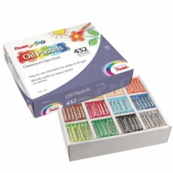 School Pentel Oil Pastel Set