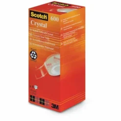 3M Scotch 600 Crystal Clear Tape Pack