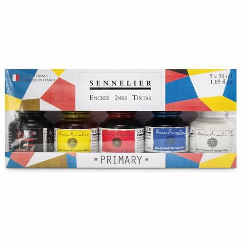 Sennelier Shellac Ink Sets 4 Sennelier Shellac Ink Sets - Image 2