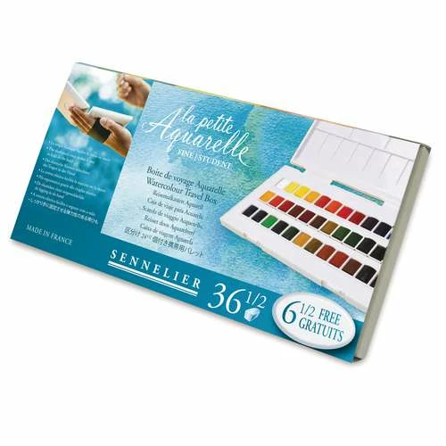 Sennelier Student Watercolour Travel Box 3 Sennelier Student Watercolour Travel Box