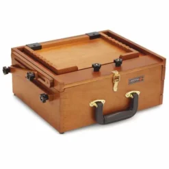 Sienna Pochade All-in-One Wooden Box -Deals Strokezy Store SiennaPochadeAll in OneWoodenBox 2