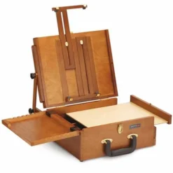 Sienna Pochade All-in-One Wooden Box -Deals Strokezy Store SiennaPochadeAll in OneWoodenBox 3