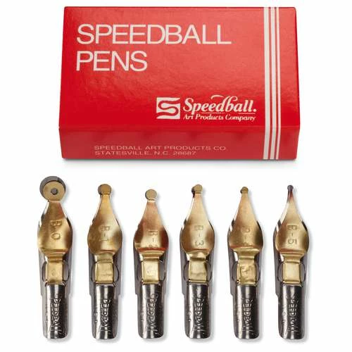 Speedball Pen Nib Sets 4 Speedball Pen Nib Sets - Image 2