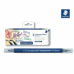 Staedtler 5 Calligraphy Marker Set -Deals Strokezy Store Staedtler5CalligraphyMarkerSet 4
